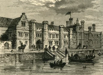 Altes Schloss von Greenwich, 1630, ca. 1878