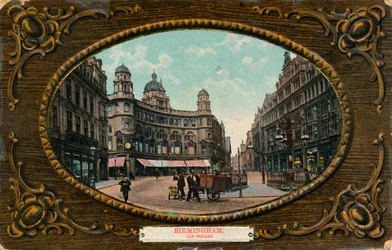 Old Square, Birmingham, um 1905