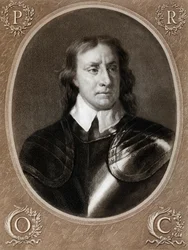 Oliver Cromwell, 1599-1658, englischer Heerführer und Politiker, 1657, 1899