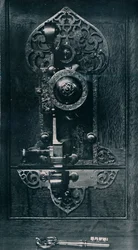 Oliver Cromwells tragbares Stahlschloss, 17. Jahrhundert, 1904