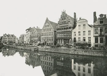Am Ufer der Schelde, Gent, Belgien, 1895