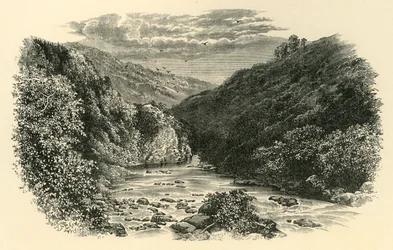 Am Dart, Lovers Leap, um 1890