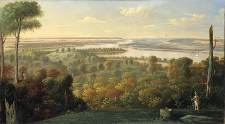 Am Ohio River, ca. 1840