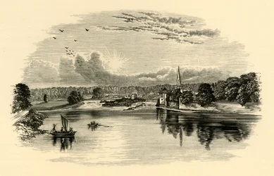 Am Tweed, um 1890