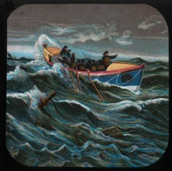 Auf dem Weg zum Wrack, um 1900
