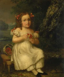 Eines der Adams-Kinder, ca. 1820