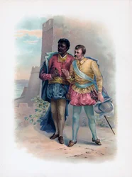 Othello und Iago, 1891
