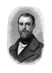 Otto von Bismarck, deutscher Staatsmann, als konservativer Abgeordneter und Deichinspektor, 1850