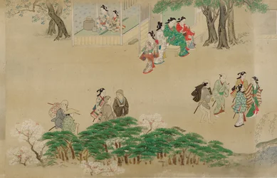 Freizeitaktivitäten im Freien, Edo-Periode, 1615-1868