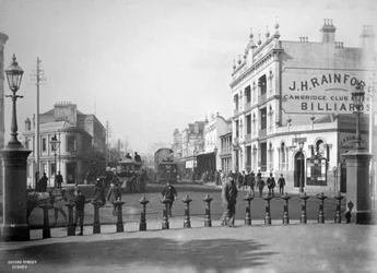 Oxford Street, Sydney, New South Wales, Australien, ca. 1885