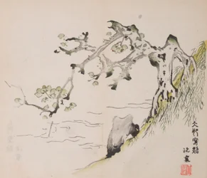 Seite aus Shi Zhu Zhai