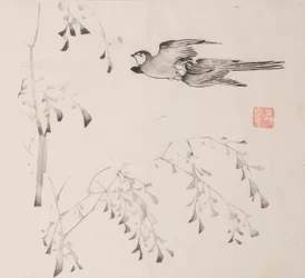 Seite aus Shi Zhu Zhai