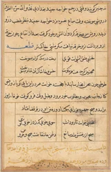 Seite aus Geschichten eines Papageis Tuti-nama: Textseite, ca. 1560