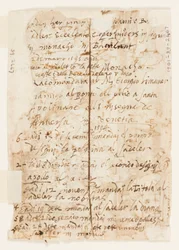 Seite eines Skizzenbuchs; Himenaeus