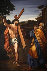Gemälde in der Chiesa Parrochiale, Montesano, Apulien, Montesano, Italien