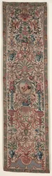 Paar Nadelarbeits-Betthänge, ca. 1690