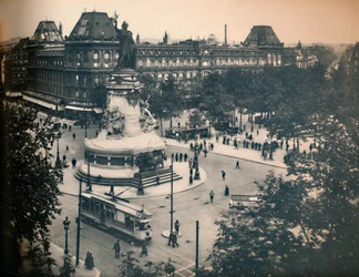 Paris. - Der Platz der Republik. - LL, c1910