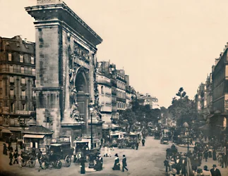 Paris - Porte Saint-Denis und die Boulevards