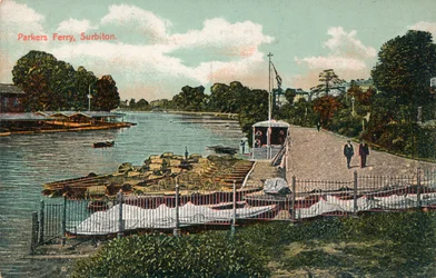 Parkers Fähre, Surbiton, ca. 1907