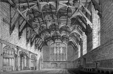 Parlamentshaus, Edinburgh, erbaut 1632-1639, 1893