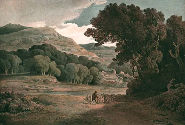 Pastorale Landschaft, ca. 1900