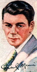 Paul Muni, 1895-1967, Oscar-prämierter vielseitiger Schauspieler, 20. Jahrhundert