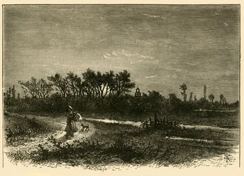 Peakirk, vom Schnitt, 1898