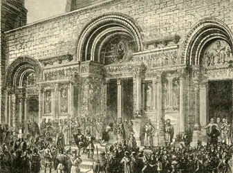 Buße von Raymond VI., Graf von Toulouse, ca. 1209, 1890