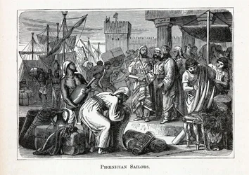Phönizische Seeleute, 1882