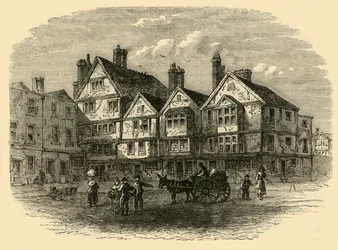 Pie Corner im Jahr 1789, ca. 1872