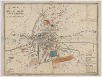 Plan von Rennes