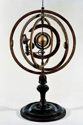 Planetarium, das das kopernikanische System reproduziert