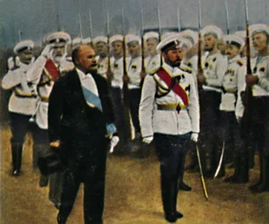 Poincaré geb. 1860 und Zar Nikolaus II. 1868-1918, 1934