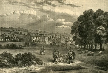 Pond Street, Hampstead, 1750, ca. 1876