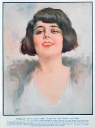 Ponds Cream Werbung, 1928