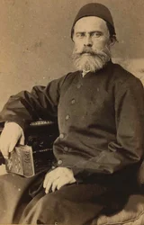 Porträt von Ahmed Cevdet Pascha 1822-1895, zweite Hälfte des 19. Jahrhunderts