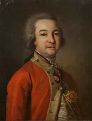 Porträt von Alexander Khrapovitsky 1749-1801, Senator und Autor, zweite Hälfte des 18. Jahrhunderts