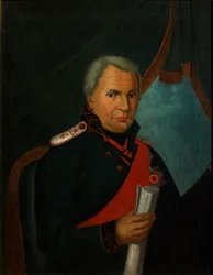 Porträt von Alexander Semjonowitsch Schischkow 1754-1841, 1820er Jahre