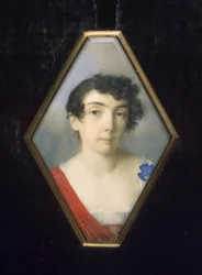 Porträt von Anna Mikhailovna Khitrovo, geb. Golenishcheva-Kutuzova 1782-1846, ca. 1802