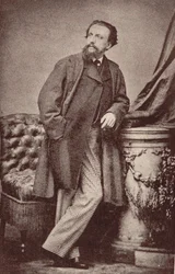 Porträt von Arthur Kalkbrenner 1828-1869, 1860