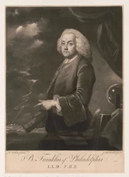 Porträt von Benjamin Franklin (1706-1790)