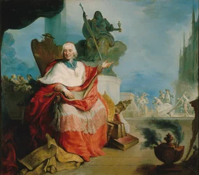 Porträt von Kardinal Louis Antoine de Noailles