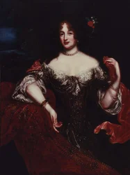 Porträt von Clara Elisabeth, Gräfin von Platen-Hallermund