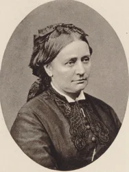Porträt von Clara Schumann 1819-1896, 1870
