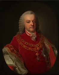 Porträt von Graf Ferenc Esterházy de Galántha, 1715-1785