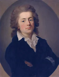 Porträt von Graf Jan Nepomucen Potocki 1761-1815, 1790
