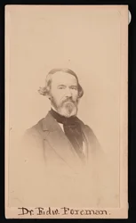 Porträt von Dr. Edward R. Foreman