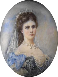 Porträt von Elisabeth von Bayern, ca. 1900