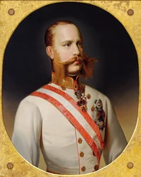 Porträt von Kaiser Franz Joseph I. von Österreich, um 1870