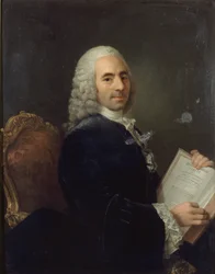 Porträt von François Quesnay 1694-1774, 1743